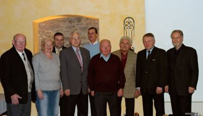 Die auf der Mitgliederversammlung  anwesenden Geehrten fr ihre langjhrige CDU-Treue:
Horst Gottfried, Willi Tornede, Alexander Nowosad sen., Nikolaus Knoblich, Wolfgang Mller
Fritz Weitner, Vorsitzender Andreas Buchheim, Ursula Thiel, Willi Wolf.