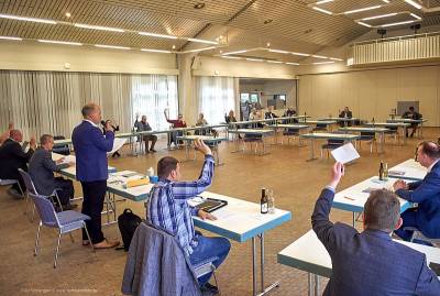 Mitgliederversammlung zur Aufstellung der CDU-Bewerber für die Kommunalwahl 2020 in Schlangen.