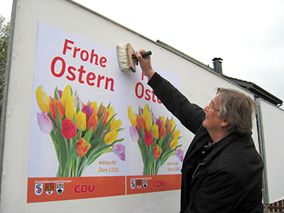 Frohe Ostern wünscht die CDU!